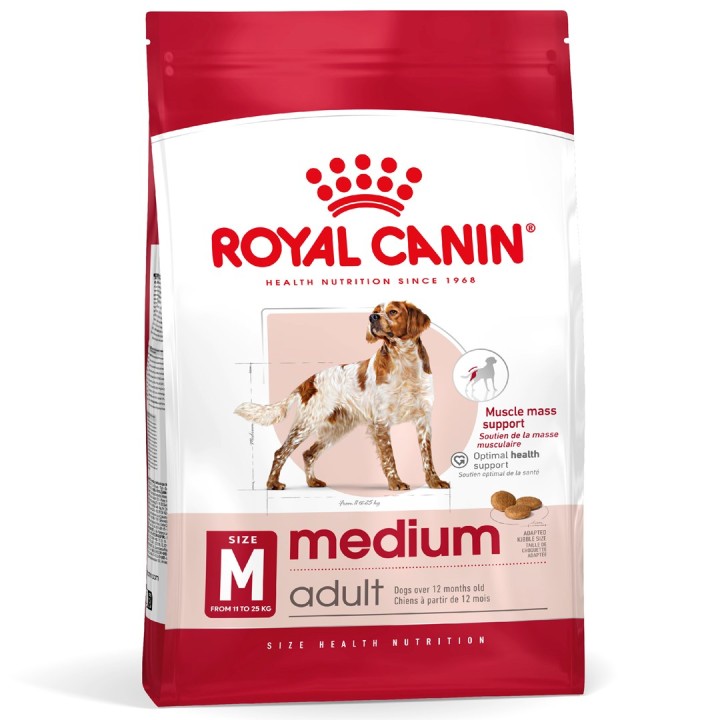 ROYAL CANIN Adult Medium - cibo secco per cani - 4kg