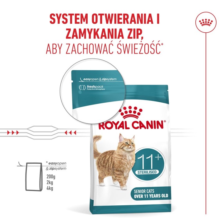 ROYAL CANIN Ageing 11+ Sterilised - cibo secco per gatti - 4kg
