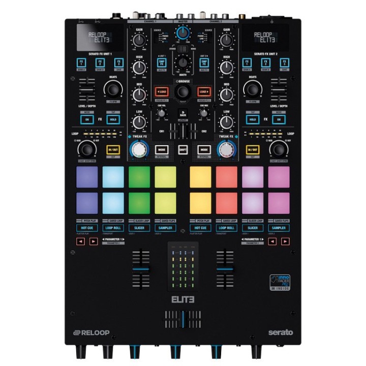 Reloop Elite – mixer professionale DVS per Serato DJ Pro