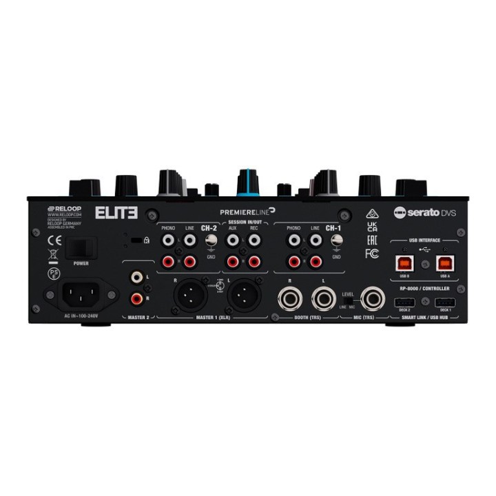 Reloop Elite – mixer professionale DVS per Serato DJ Pro
