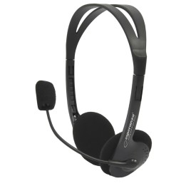 Esperanza EH102 Cuffie/auricolare cablate archetto Chiamate/Musica nero