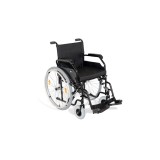 Sedia a rotelle in acciaio RF-1 Cruiser Nero 48cm