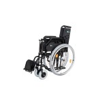 Sedia a rotelle in acciaio RF-1 Cruiser Nero 48cm