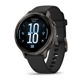 Garmin Venu 4 3.05 cm (1.2 ) AMOLED 41 mm digitale 390 x 390 pixel touchscreen nero Wi-Fi GPS (satellitare)