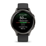 Garmin Venu 4 3.05 cm (1.2 ) AMOLED 41 mm digitale 390 x 390 pixel touchscreen nero Wi-Fi GPS (satellitare)