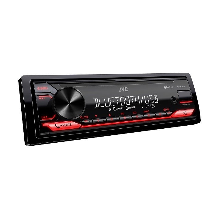 AUTORADIO JVC KDX-282BT ROSSA