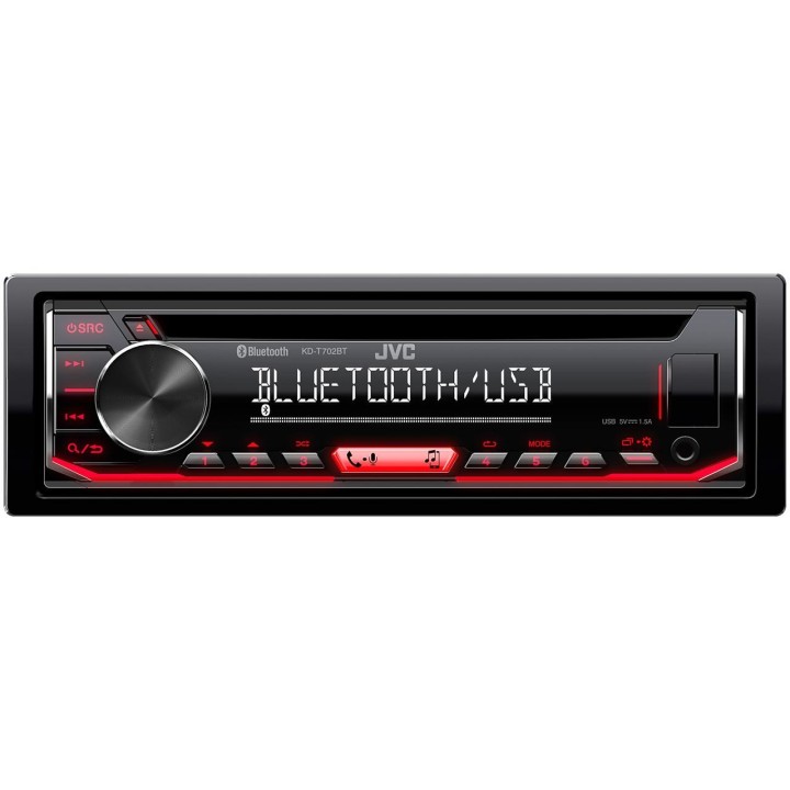JVC KD-T702BT 1-DIN CD ricevitore