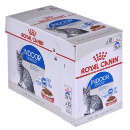ROYAL CANIN FHN Indoor gelatina - cibo umido per gatti adulti - 12x85g