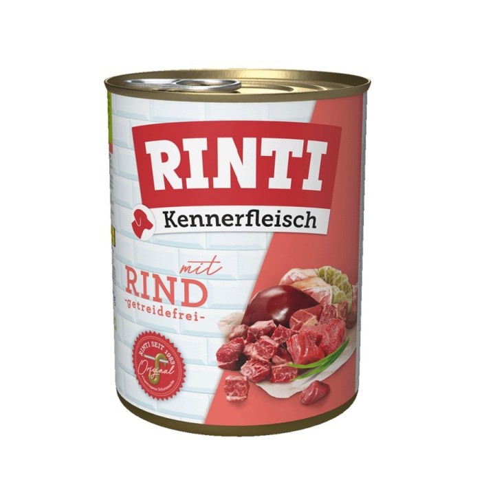RINTI Kennerfleisch Manzo - cibo umido cani - 800g