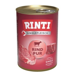 RINTI Singlefleisch Pur Manzo - cibo umido per cani - 400g