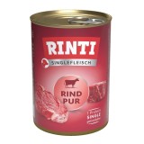 RINTI Singlefleisch Pur Manzo - cibo umido per cani - 400g