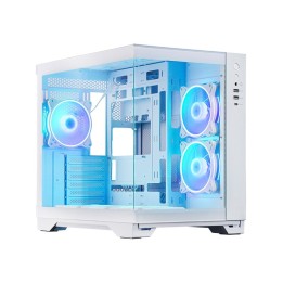 Chieftec GM-30W-TG-OP case per PC Cube bianco