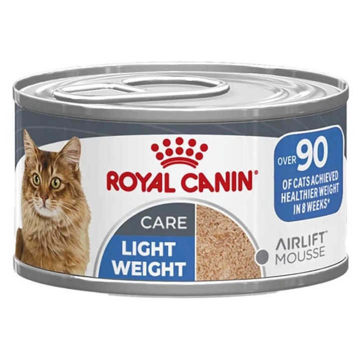 ROYAL CANIN Light Weight Care AirLift Mousse - cibo umido per gatti - 85g