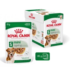 ROYAL CANIN Mini Ageing - cibo umido per cani - 12 x 85g
