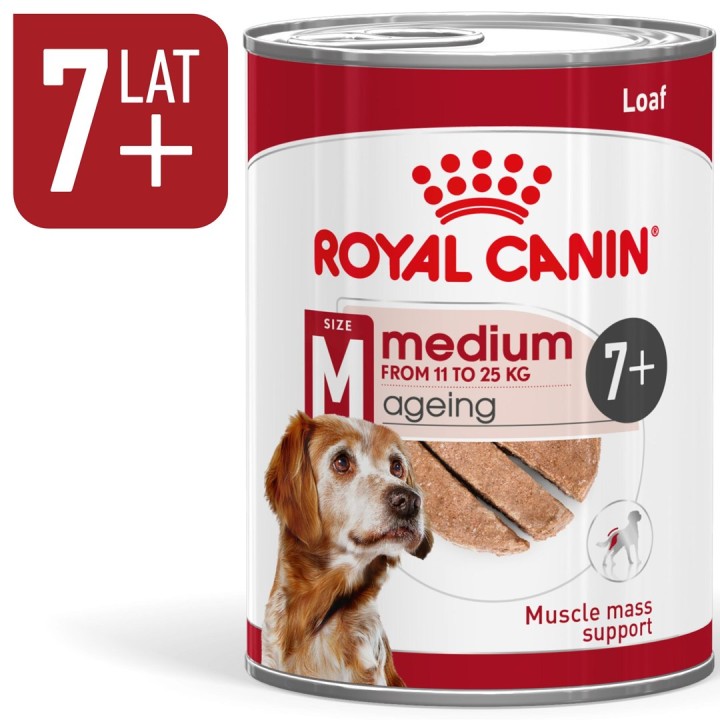 ROYAL CANIN Medium Ageing Loaf - cibo umido per cani - 410g