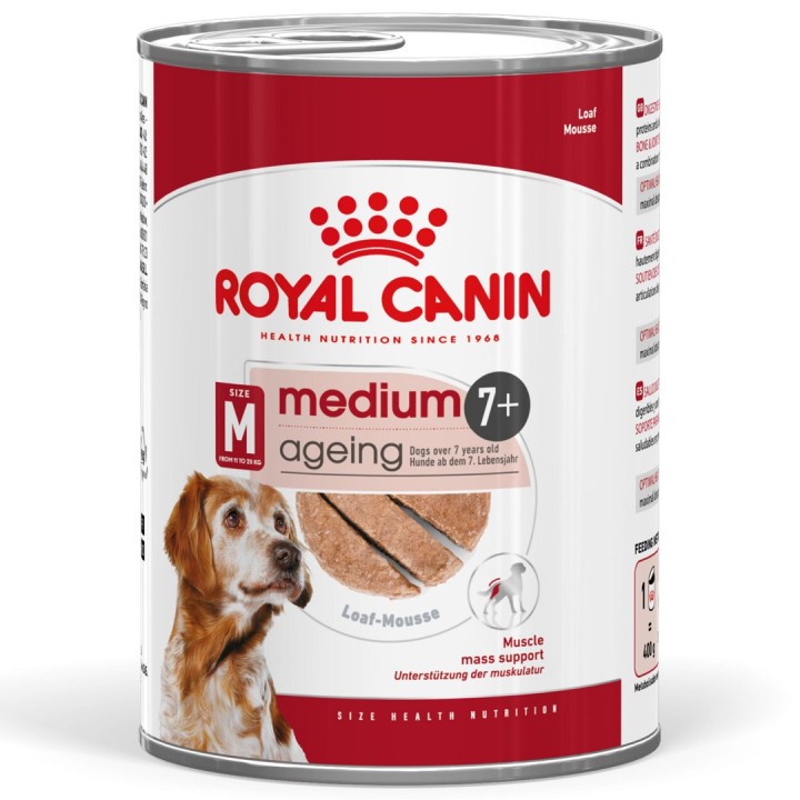 ROYAL CANIN Medium Ageing Loaf - cibo umido per cani - 410g