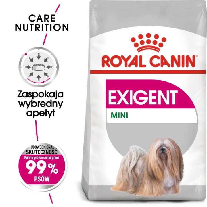 ROYAL CANIN Mini Exigent - cibo secco per cani schizzinosi - 1kg