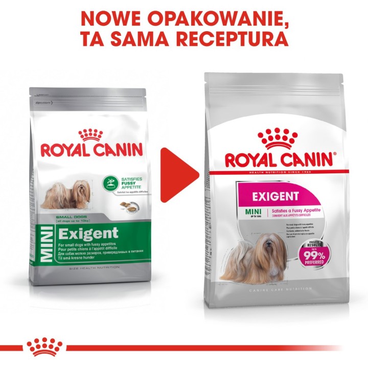 ROYAL CANIN Mini Exigent - cibo secco per cani schizzinosi - 1kg