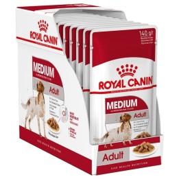 ROYAL CANIN SHN Medium Adult in salsa - cibo umido per cani adulti - 10x140g