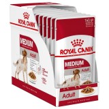 ROYAL CANIN SHN Medium Adult in salsa - cibo umido per cani adulti - 10x140g