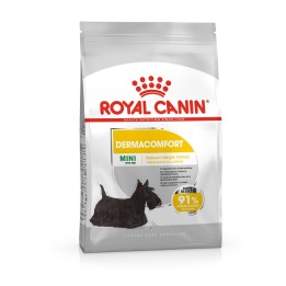 ROYAL CANIN Mini Dermacomfort - cibo secco per cani adulti di piccole razze con pelle sensibile soggetta a irritazione - 3kg