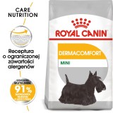ROYAL CANIN Mini Dermacomfort - cibo secco per cani adulti di piccole razze con pelle sensibile soggetta a irritazione - 3kg