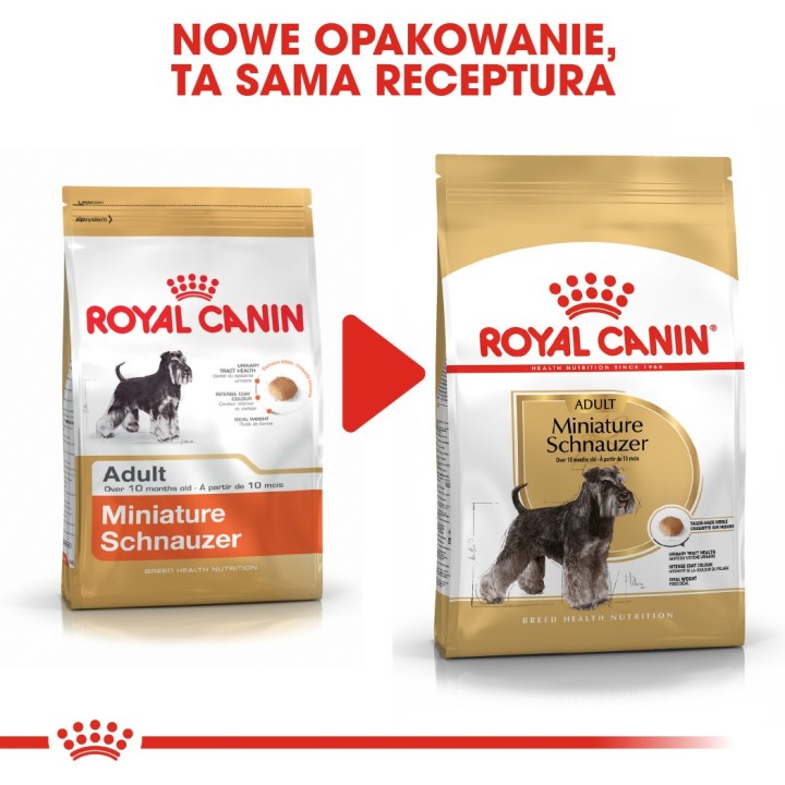 ROYAL CANIN Miniature Schnauzer Adult - cibo secco per cani - 3 kg