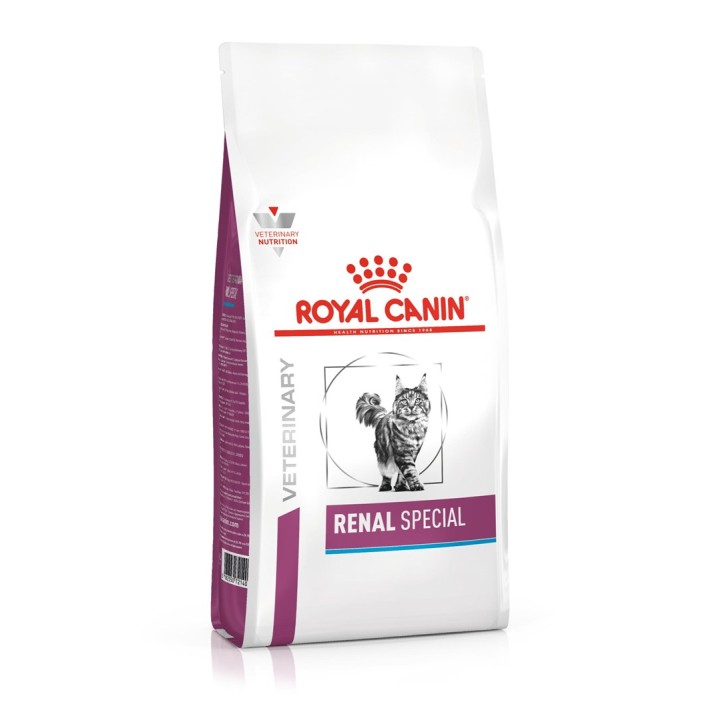ROYAL CANIN Renal Special cibo secco per gatti Maiale 400 g