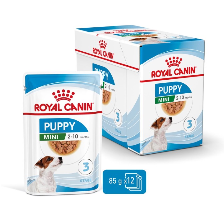 ROYAL CANIN SHN Mini Puppy in salsa - cibo umido per cuccioli - 12X85g