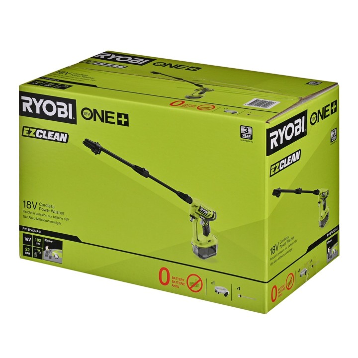 RYOBI RY18PW22A-0 Idropulitrice a batteria