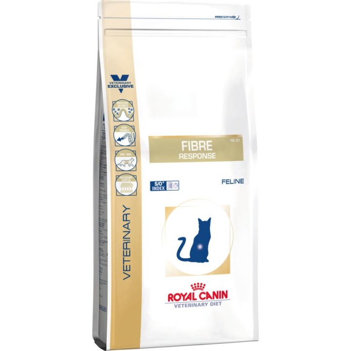 ROYAL CANIN Veterinary Gastrointestinal Fibre Response cibo secco gatti Pollame 2 kg