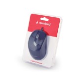 Gembird MUS-6B-01 mouse ambidestro USB Type-A ottico 1600 DPI