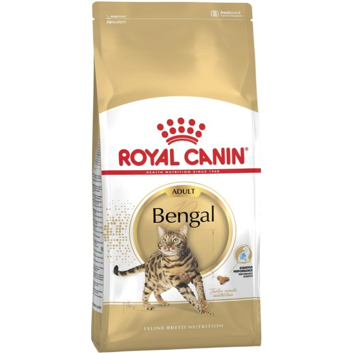 Royal Canin Bengal Adult gatti cibo secco 2 kg Pollame Verdura