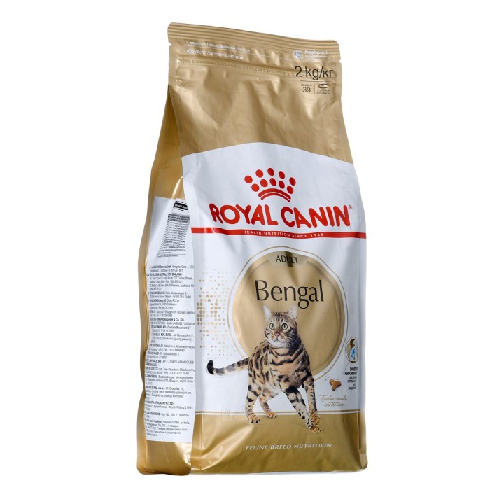 Royal Canin Bengal Adult gatti cibo secco 2 kg Pollame Verdura