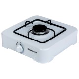 Cucina a gas Ravanson K-01T (bianco, 1 zona)