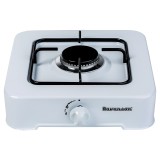 Cucina a gas Ravanson K-01T (bianco, 1 zona)