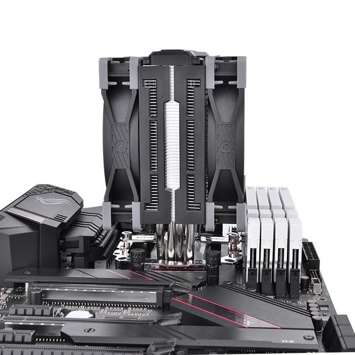 Thermaltake Toughair 510 Dissipatore processore 12 cm nero