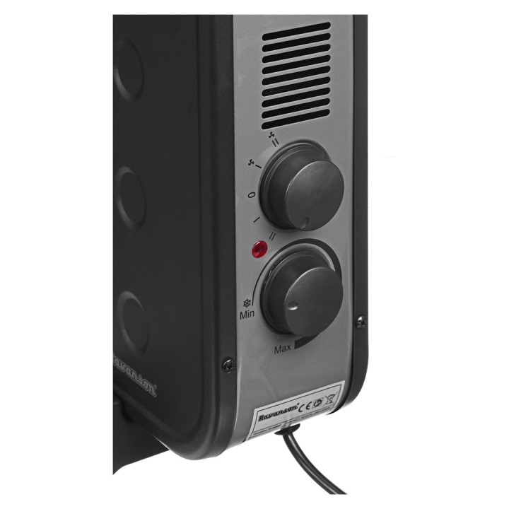 Ravanson CH-9000BT Riscaldatore elettrico nero 2000 W