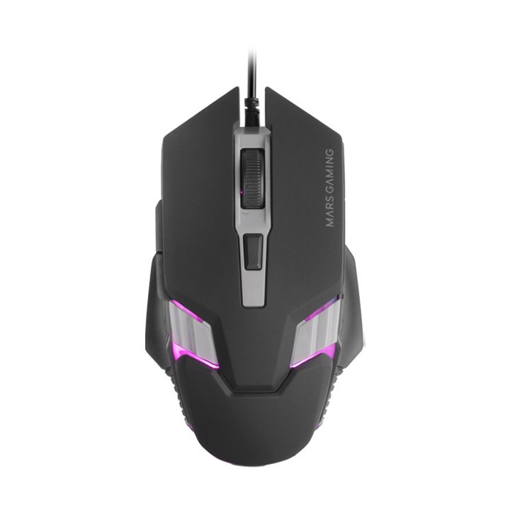 Mars Gaming MM024 mouse destrorso USB Type-A ottico 4000 DPI