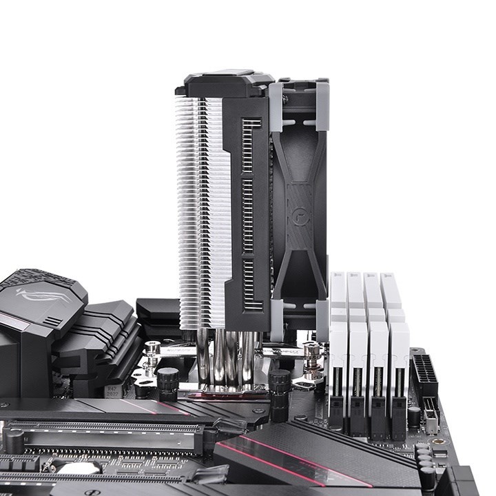 Thermaltake Toughair 310 Dissipatore processore 12 cm nero argento