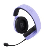 Trust GXT 489P FAYZO Cuffia gaming cablata con archetto nero viola