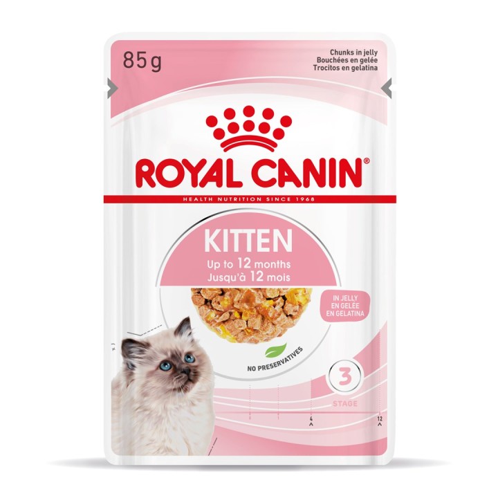 Royal Canin FHN Kitten Instinctive in salsa - cibo umido per gattini - 12x85g