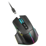 Mars Gaming MMWVECTOR Mouse destrorso RF Wireless + Bluetooth + USB Type-A ottico 12000 DPI