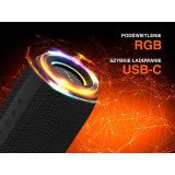 Tracer XtremeBeat Ultra TWS altoparlante Bluetooth portatile nero 25 W
