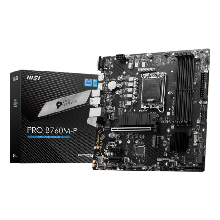 MSI PRO B760M-P scheda madre Intel B760 LGA 1700 micro ATX