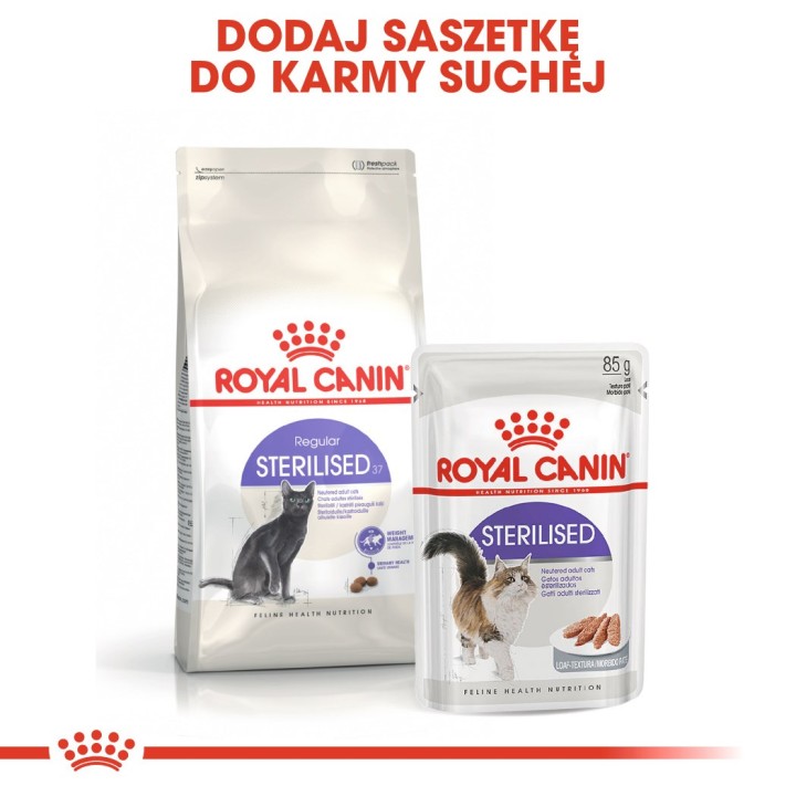 Royal Canin Sterilised 37 gatti cibo secco 400 g Adult Pollame