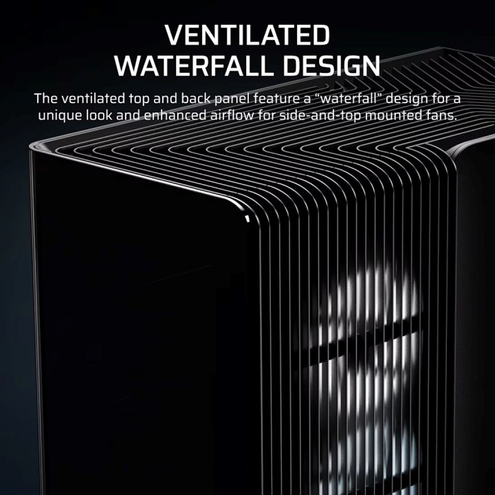 Corsair 4500X LX-R RGB vetro temperato Mid-Tower nero Midi Tower