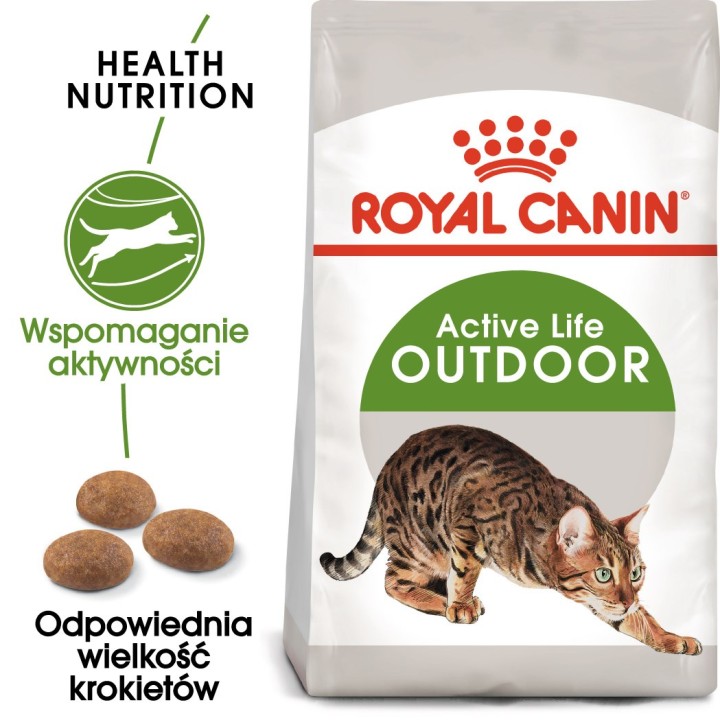 Royal Canin Outdoor cibo secco per gatti 2 kg