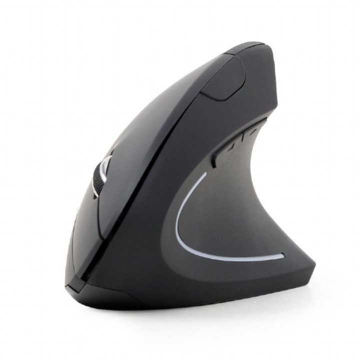 Gembird MUSW-ERGO-01 Mouse Destrorso RF Wireless Ottico 1600 DPI
