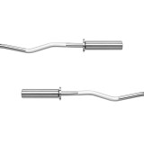 REBEL ACTIVE bilanciere ricurvo olimpico 50mm bilanciere olimpico 120cm 6kg